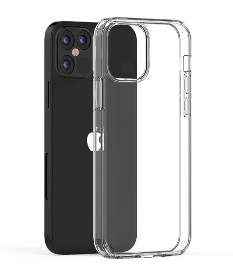 iPhone 11 12 13 14 Plus PRO Max 충격 방지 뒷면 커버용 최고의 아크릴 TPU 투명 투명 전화 케이스