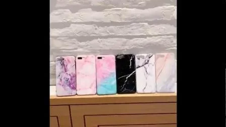 iPhone 11 12 13 PRO Max용 맞춤형 벌크 TPU IMD 대리석 휴대폰 케이스