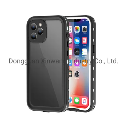 2020 신제품 PC TPU 뒷면 커버 IP68 수중 방수 충격 방지 전화 케이스 iPhone 12 Mini PRO Max